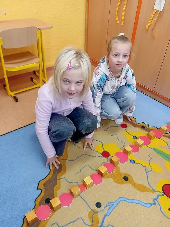 Fotografie z článku: Učení hrou v I. A v prosinci a lednu