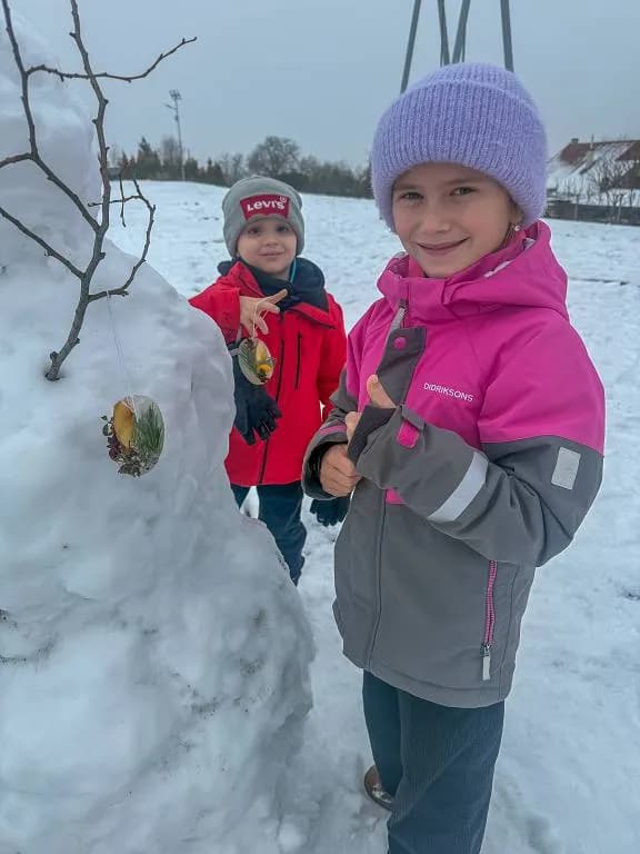 Fotografie z článku: Ledové ozdoby ve školní družině❄️