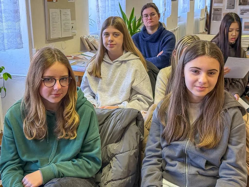 Fotografie z článku: Projektové hodiny v knihovně