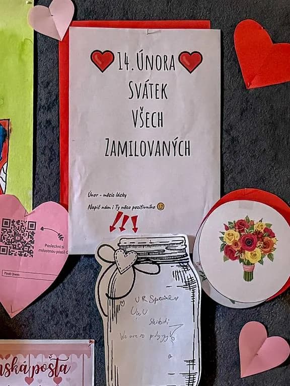 Fotografie z článku: 💌 Valentýnská pošta ve škole
