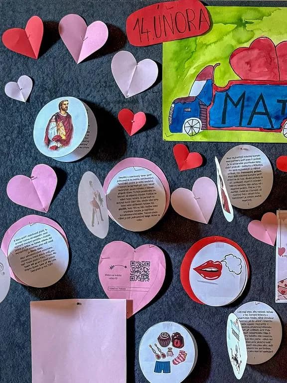 Fotografie z článku: 💌 Valentýnská pošta ve škole