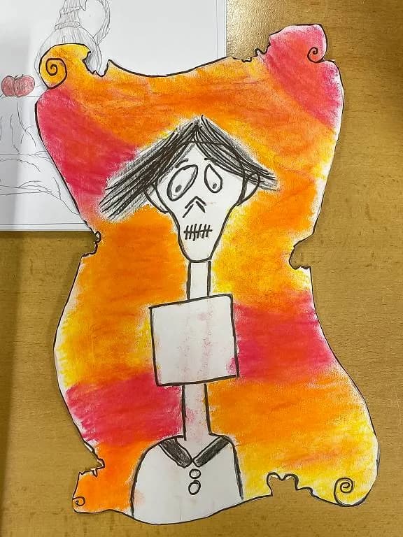 Fotografie z článku: Osmáci a jejich výtvarný pohled na věc 🎨