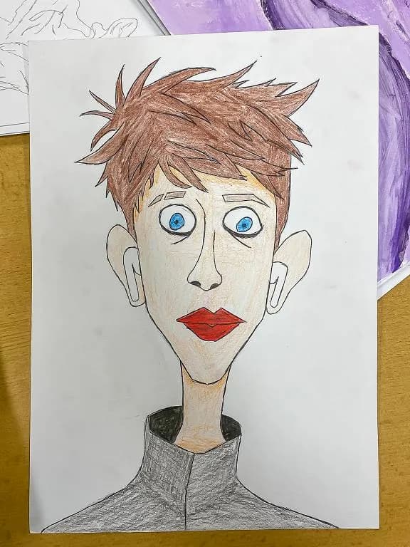 Fotografie z článku: Osmáci a jejich výtvarný pohled na věc 🎨