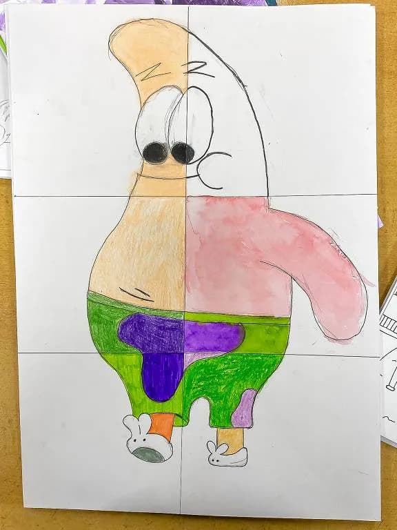 Fotografie z článku: Osmáci a jejich výtvarný pohled na věc 🎨
