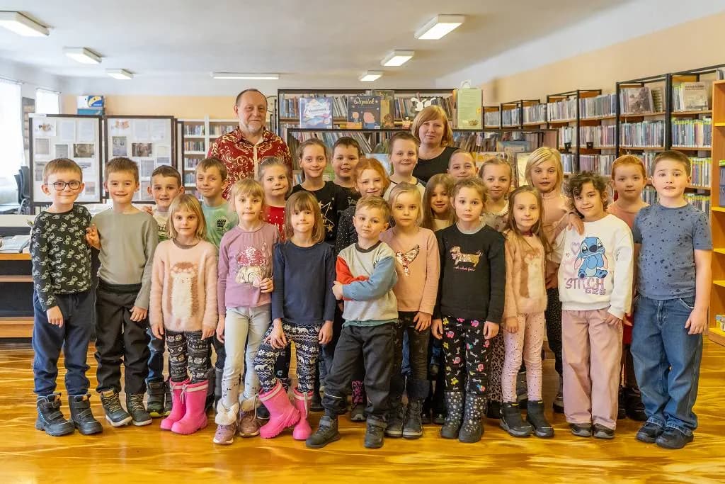 Fotografie z článku: Už umíme číst, tak vzhůru do knihovny!