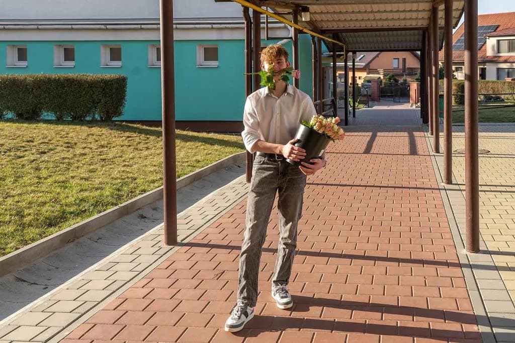 Fotografie z článku: Parlament’áci popřáli ženám k MDŽ 🌹