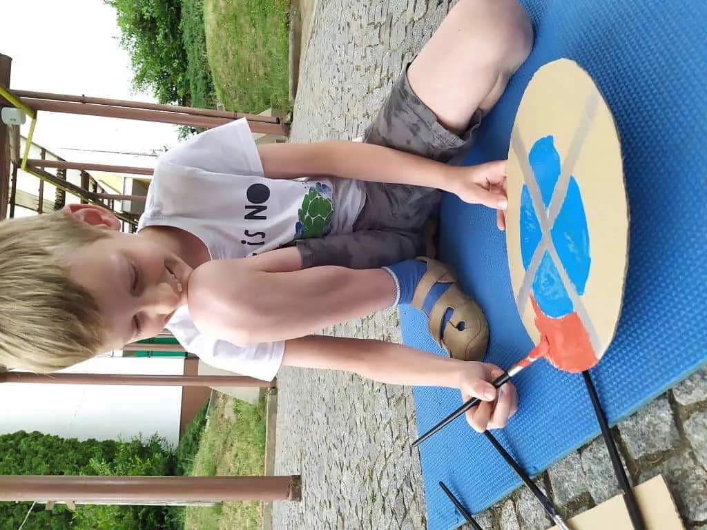 Fotografie z článku: Přívesnický tábor -  „Letem světem"