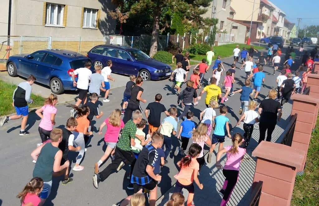 Fotografie z článku: Olympijský běh