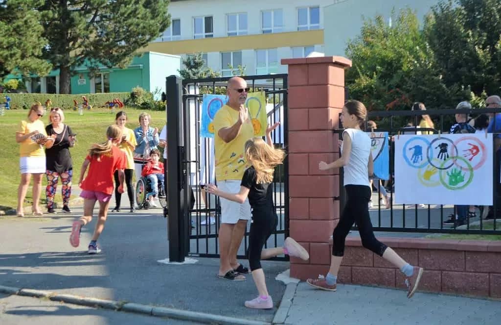 Fotografie z článku: Olympijský běh