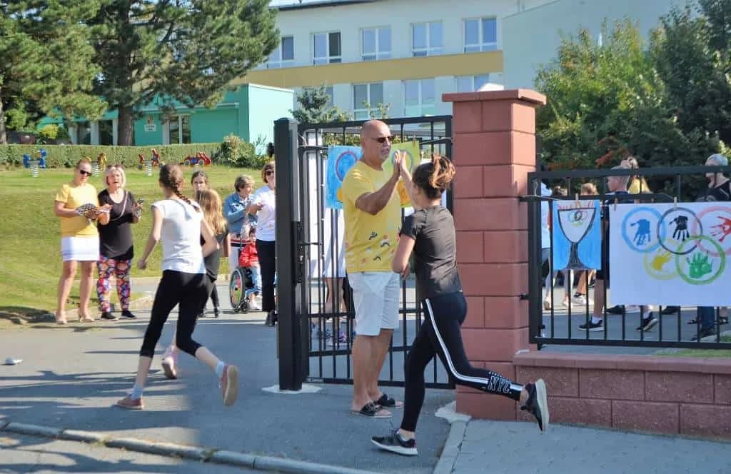 Fotografie z článku: Olympijský běh