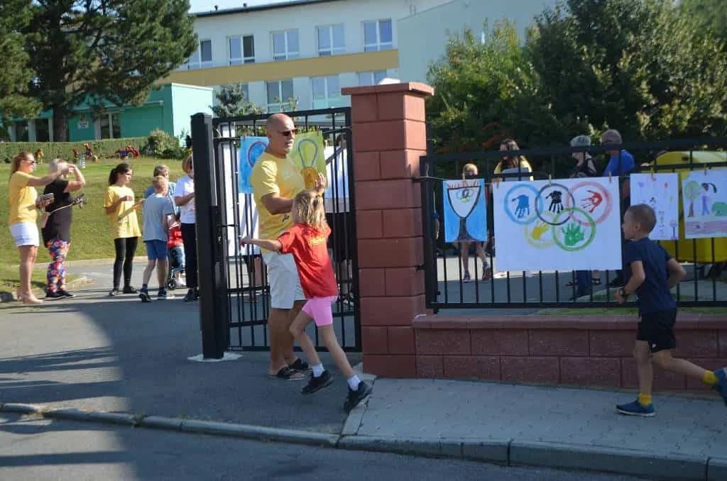 Fotografie z článku: Olympijský běh