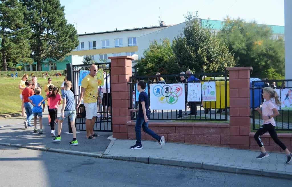 Fotografie z článku: Olympijský běh