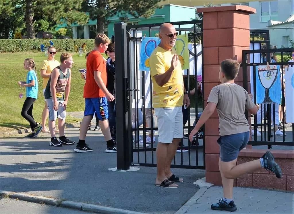 Fotografie z článku: Olympijský běh