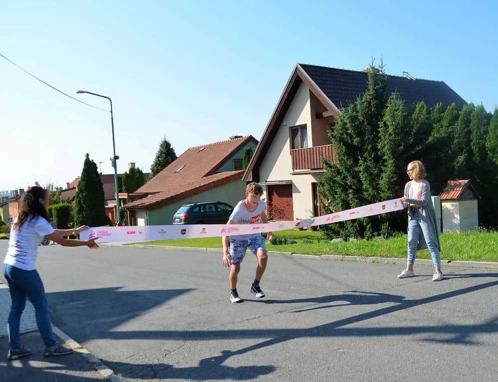 Fotografie z článku: Olympijský běh