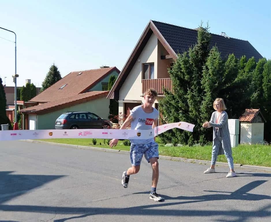 Fotografie z článku: Olympijský běh