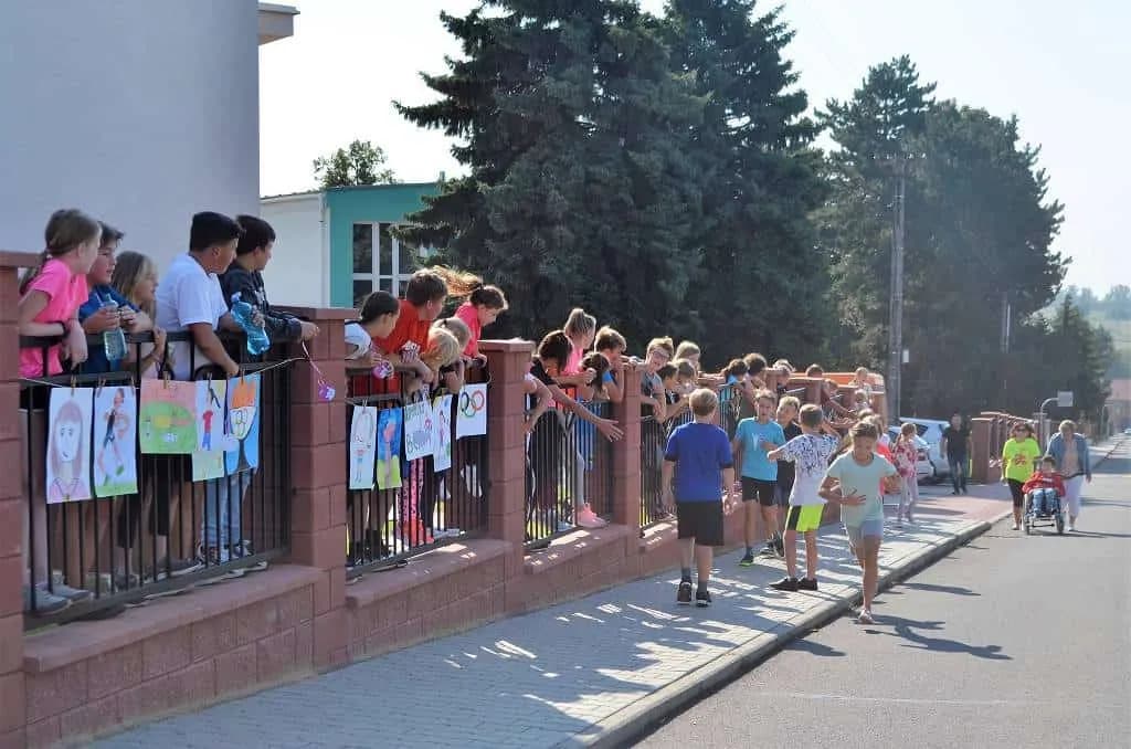 Fotografie z článku: Olympijský běh