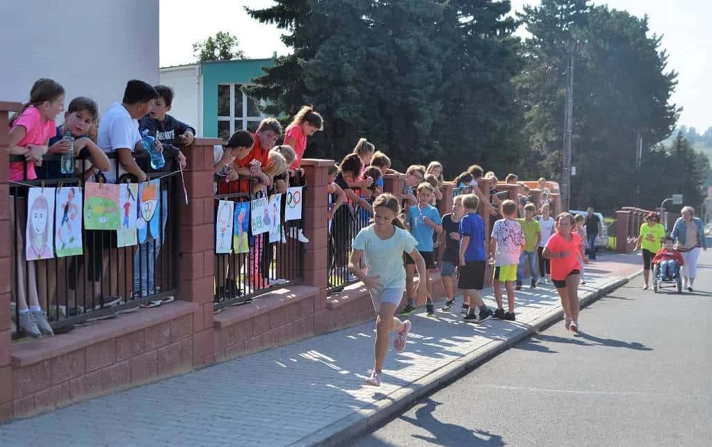 Fotografie z článku: Olympijský běh