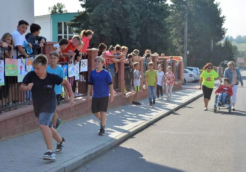 Fotografie z článku: Olympijský běh