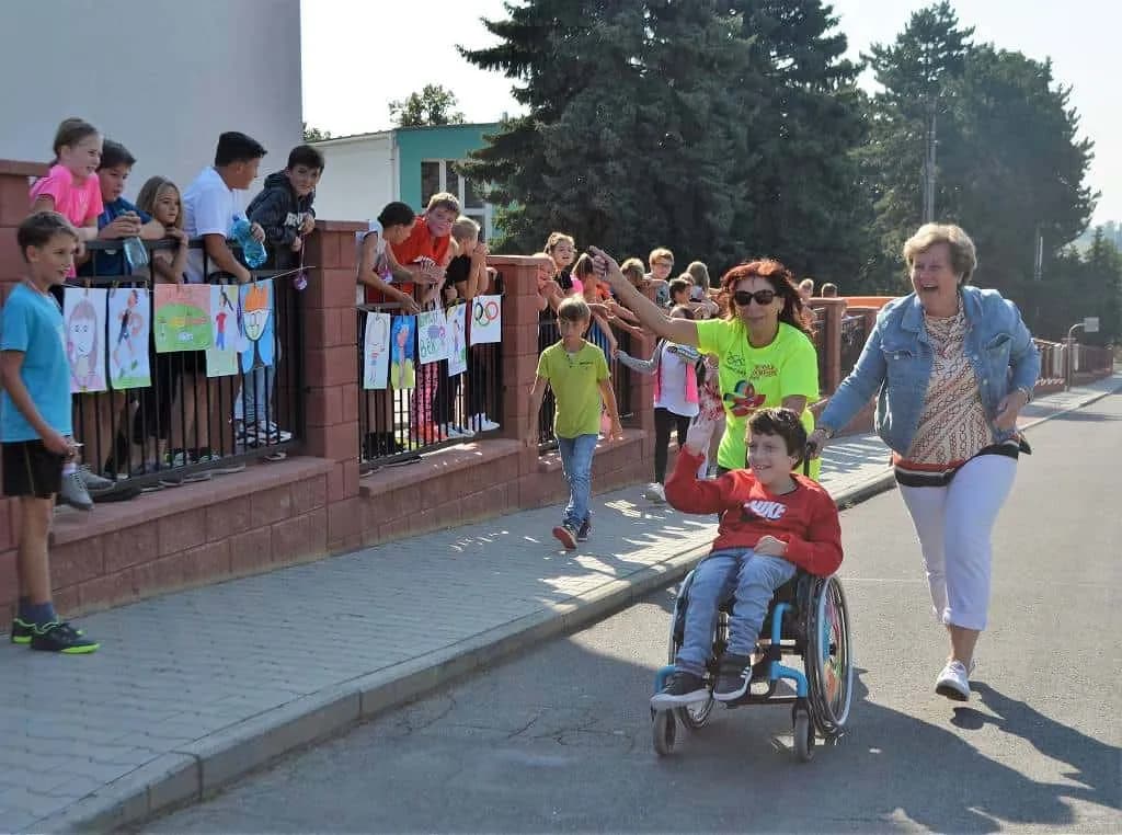Fotografie z článku: Olympijský běh