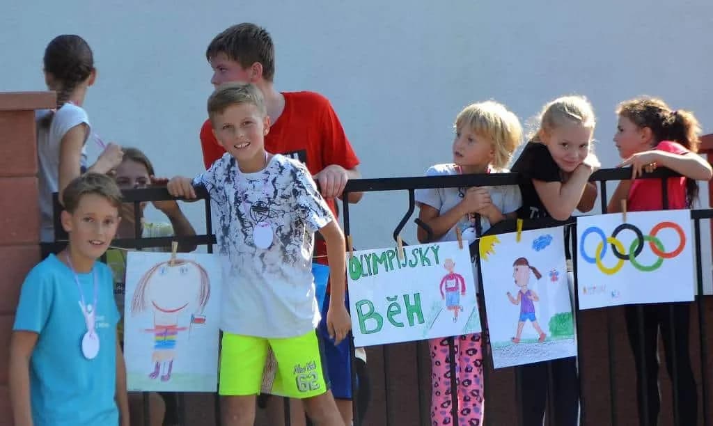Fotografie z článku: Olympijský běh