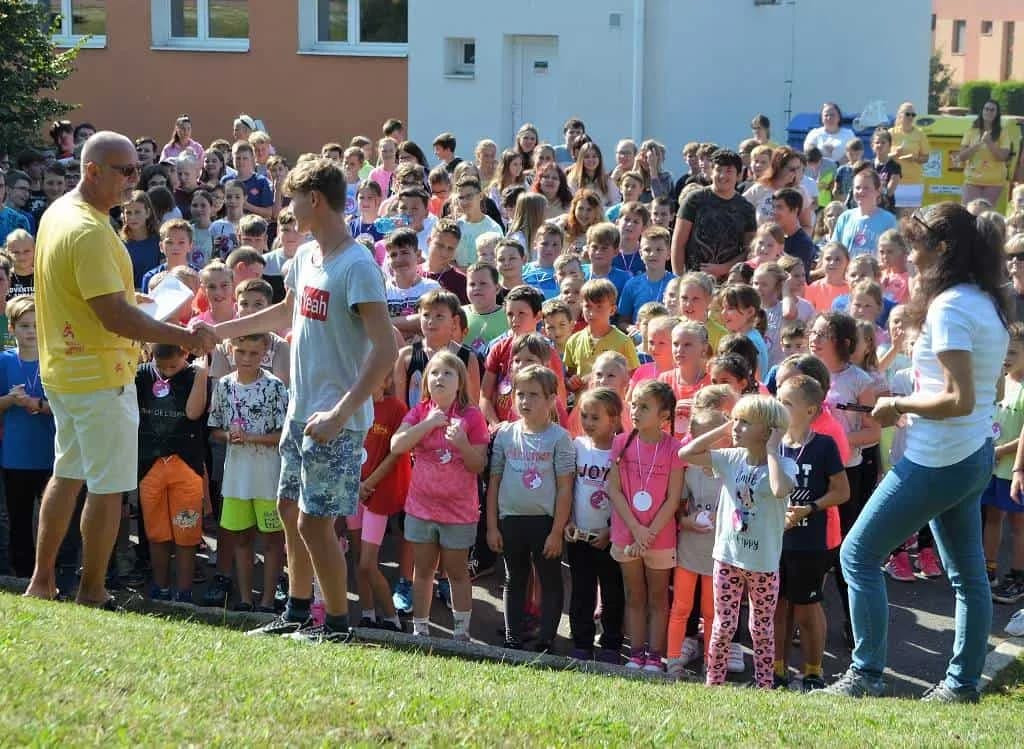 Fotografie z článku: Olympijský běh