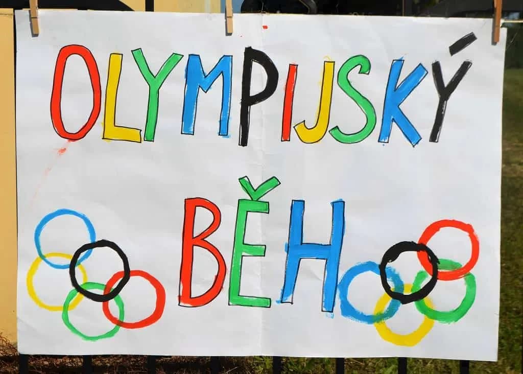 Fotografie z článku: Olympijský běh