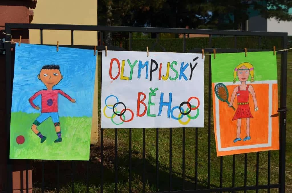 Fotografie z článku: Olympijský běh