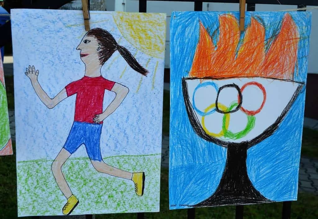 Fotografie z článku: Olympijský běh