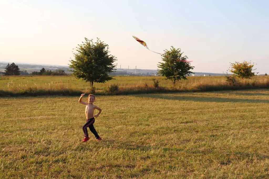 Fotografie z článku: Drakiáda u Koťat