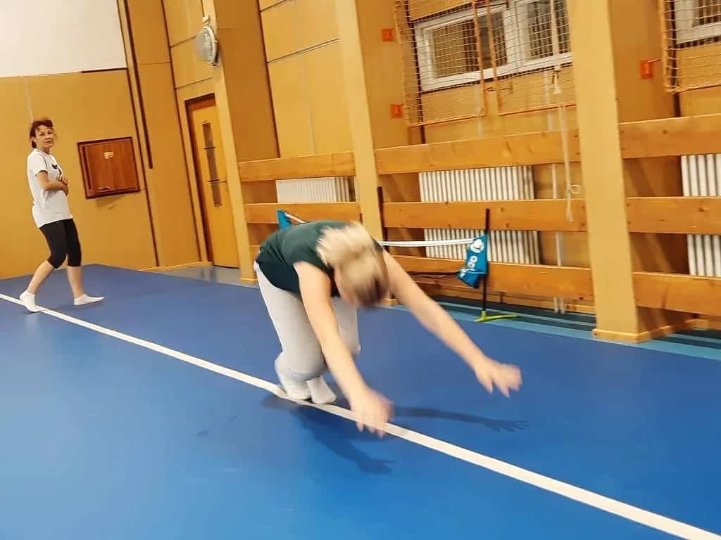 Fotografie z článku: Cvičení na airtracku