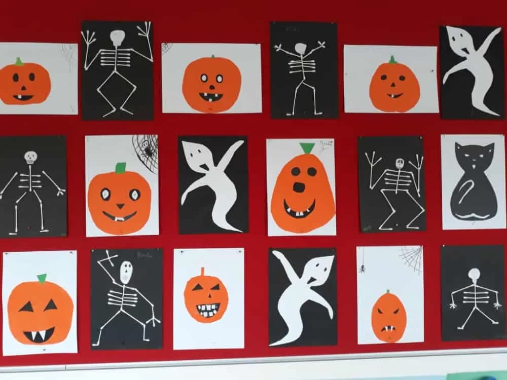 Fotografie z článku: Halloween - Výtvarná výchova IV.A