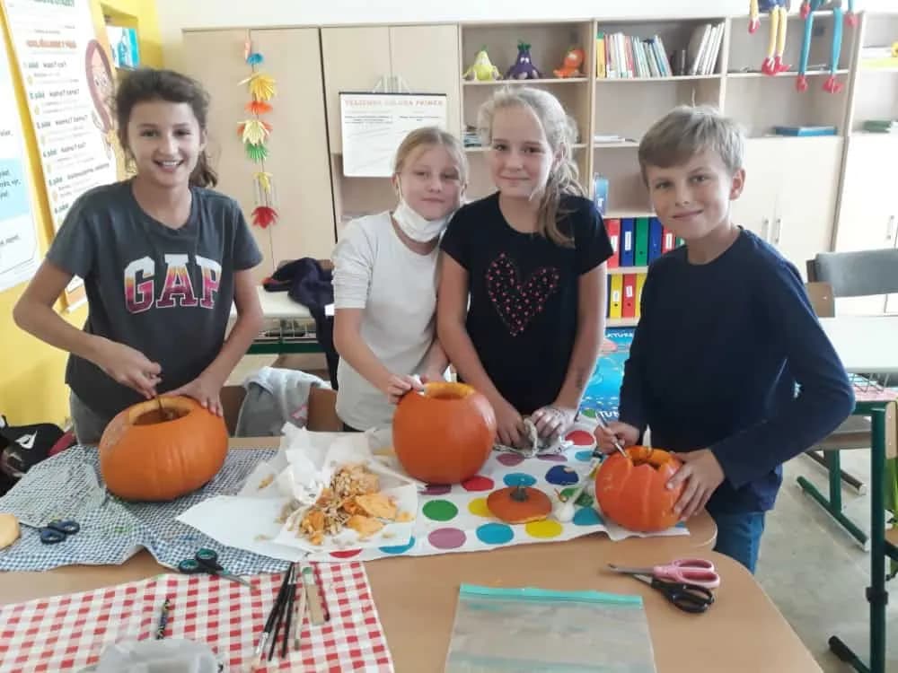 Fotografie z článku: Halloween - Výtvarná výchova IV.A