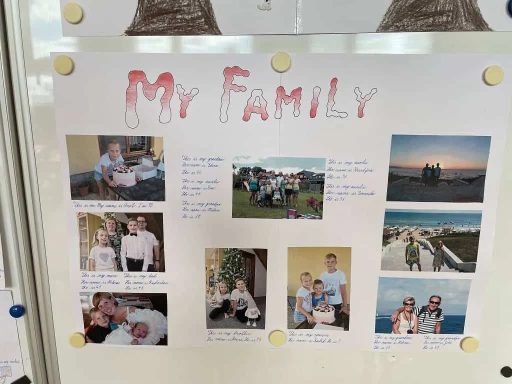 Fotografie z článku: Podzimní tvoření ve IV.B