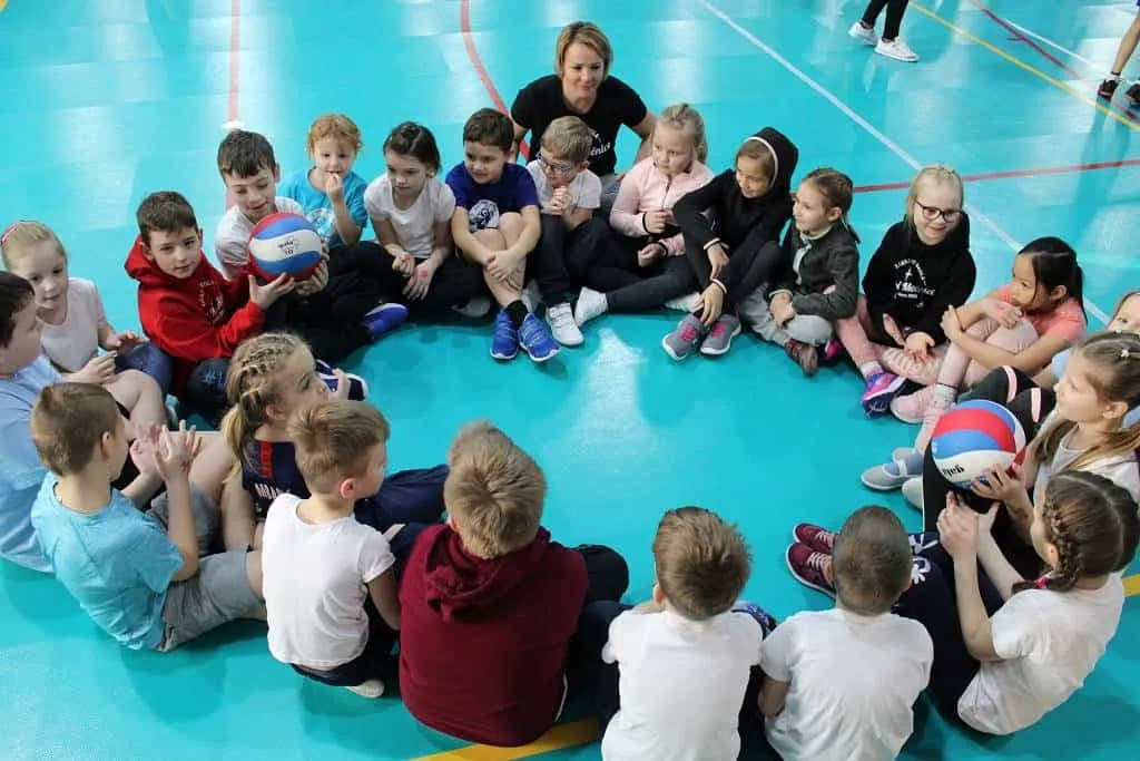 Barevný minivolejbal