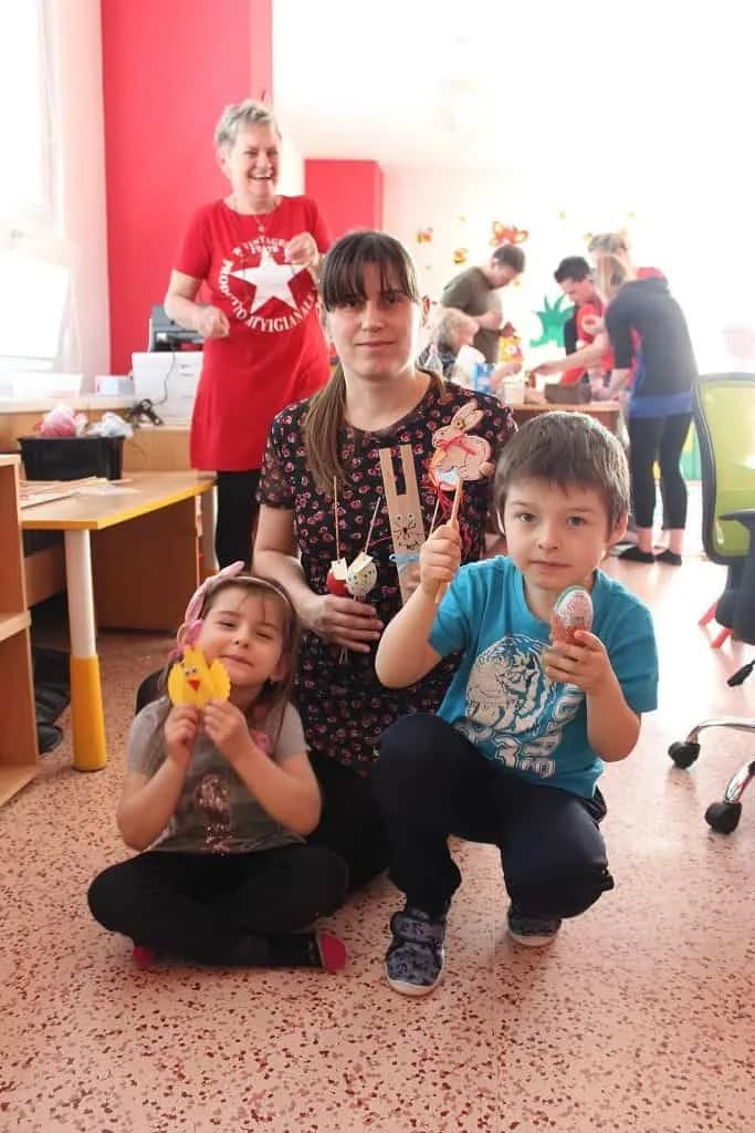 Fotografie z článku: Velikonoční dílny u Koťat