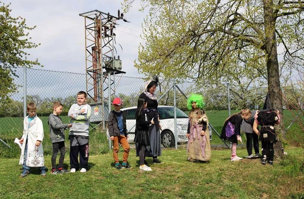 Fotografie z článku: Rej čarodějnic v ŠD