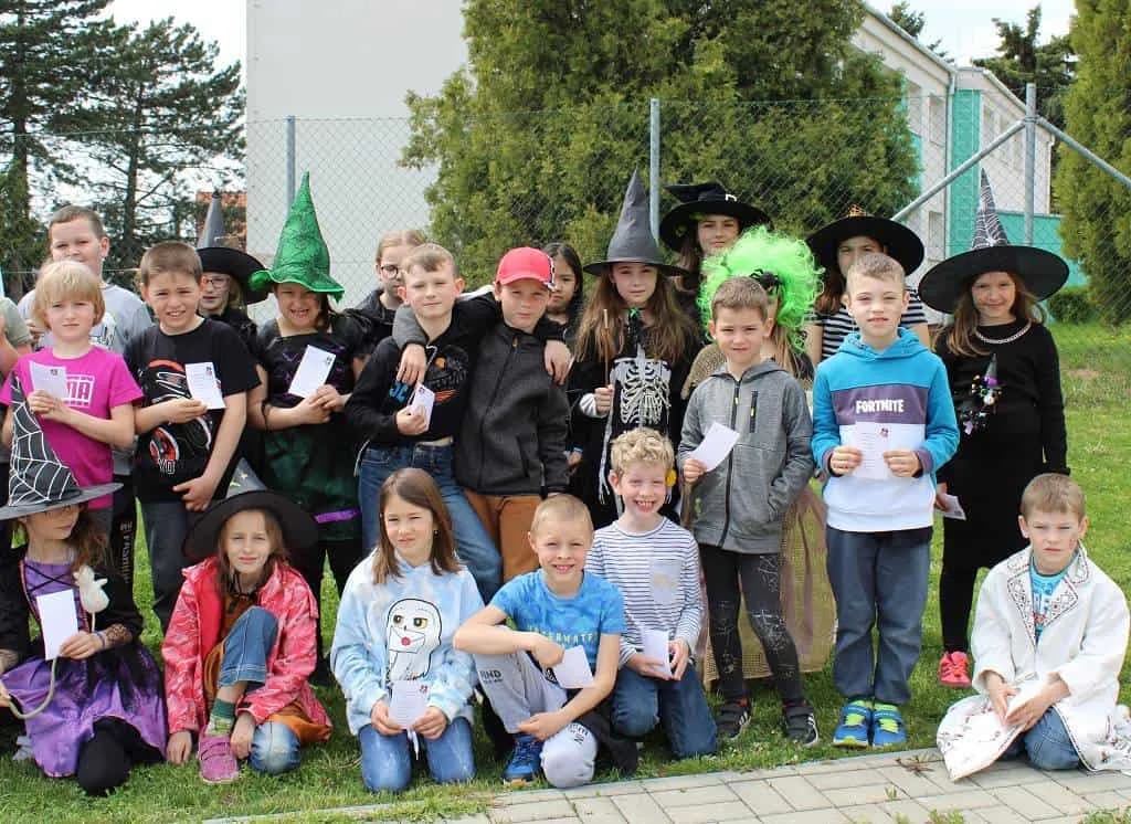 Fotografie z článku: Rej čarodějnic v ŠD