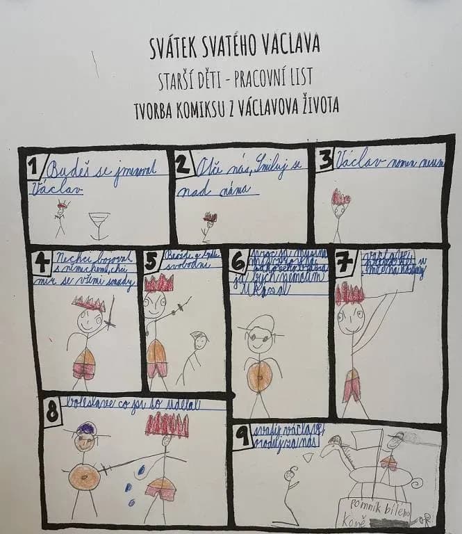 Fotografie z článku: Svatý Václav v V. B