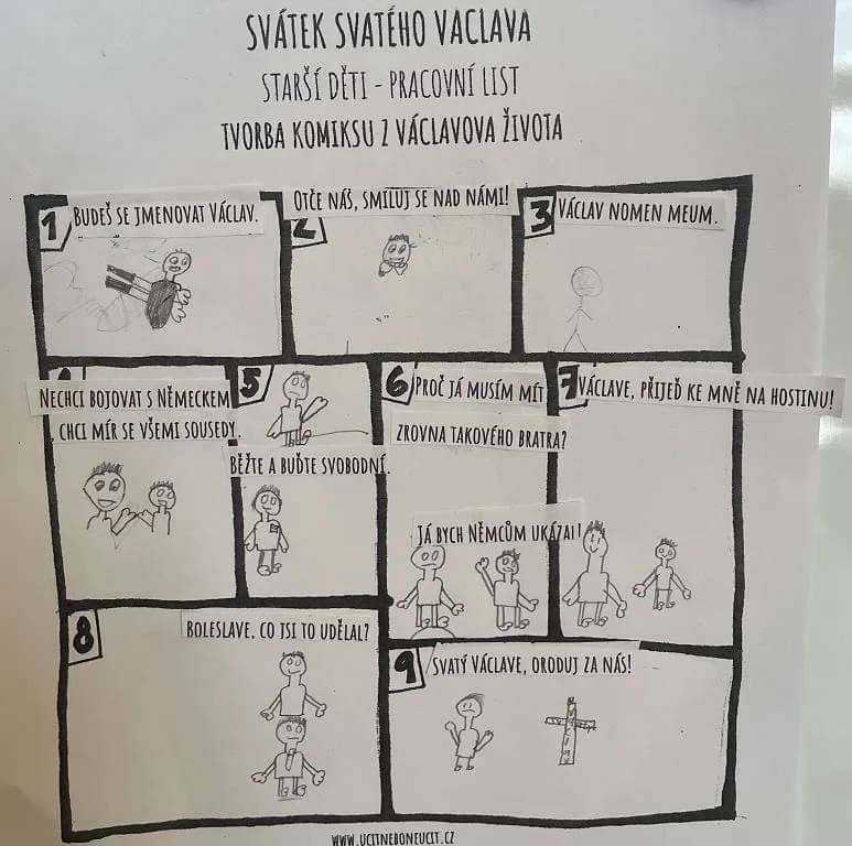 Fotografie z článku: Svatý Václav v V. B