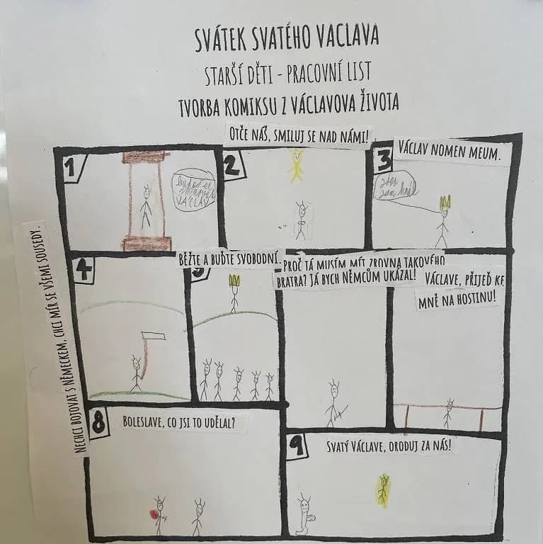 Fotografie z článku: Svatý Václav v V. B