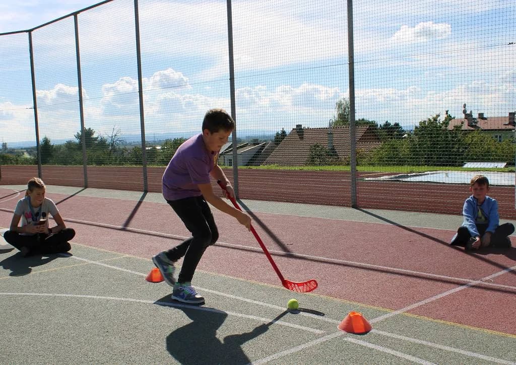 Fotografie z článku: Podzimní sportování u Smajlíků a Veverek