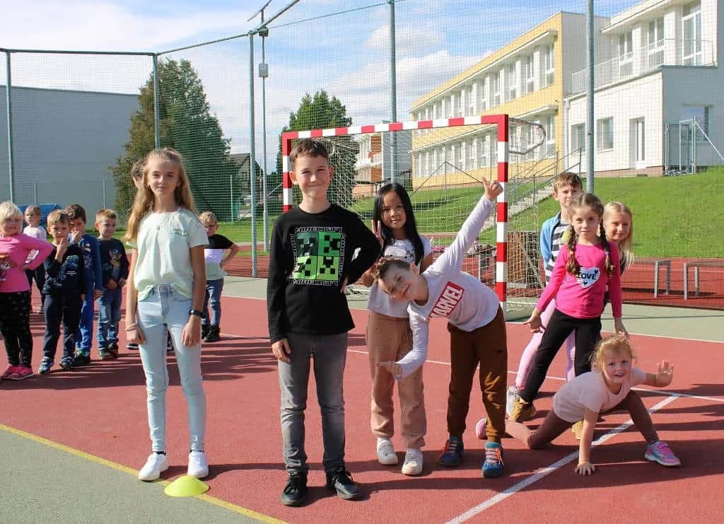 Fotografie z článku: Podzimní sportování u Smajlíků a Veverek