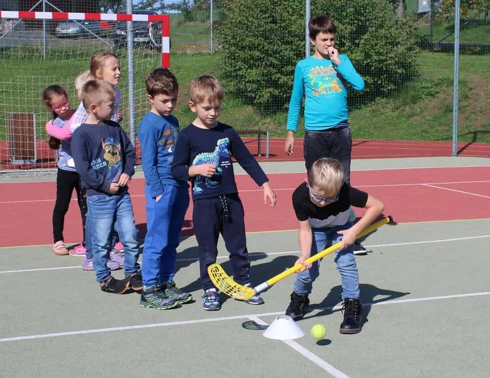 Fotografie z článku: Podzimní sportování u Smajlíků a Veverek