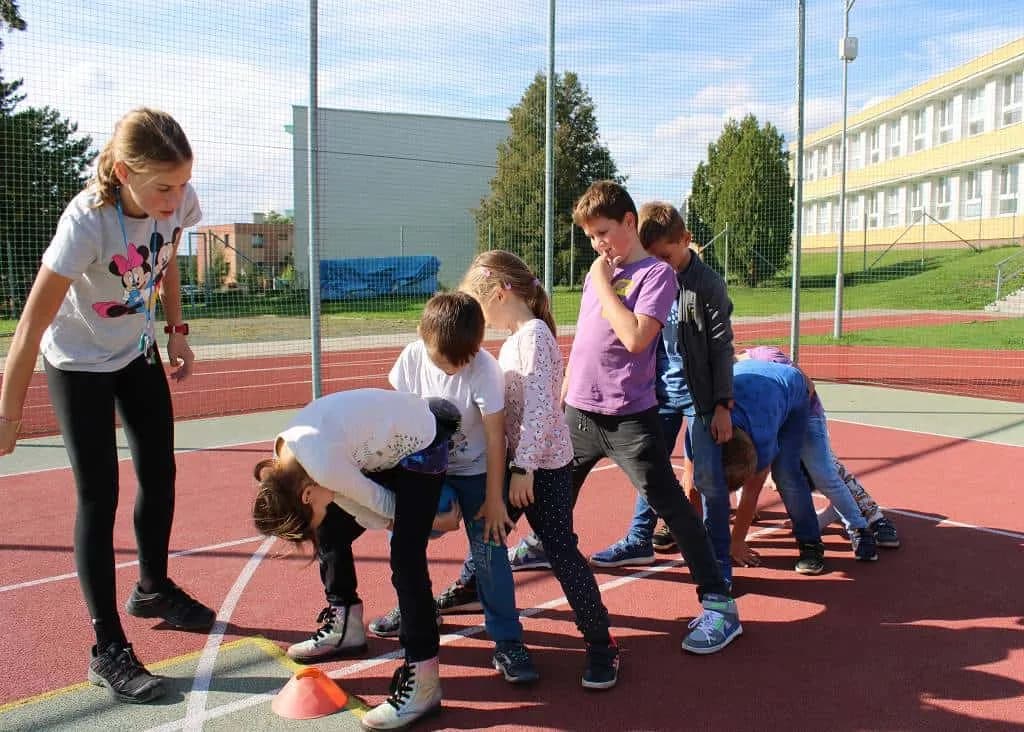 Fotografie z článku: Podzimní sportování u Smajlíků a Veverek