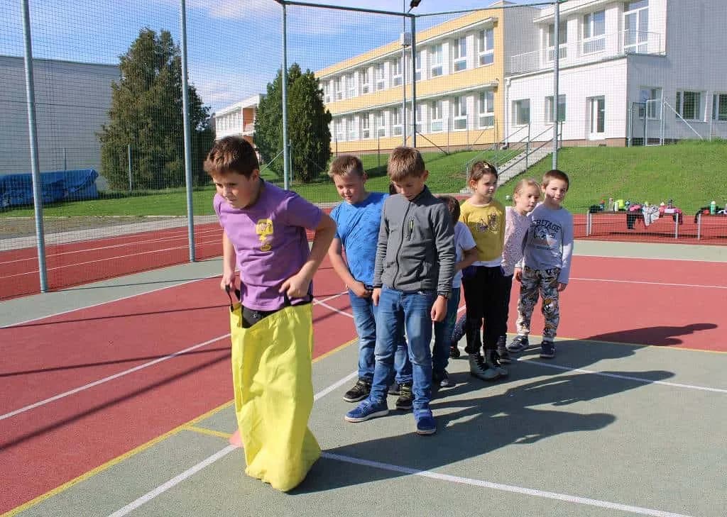 Fotografie z článku: Podzimní sportování u Smajlíků a Veverek