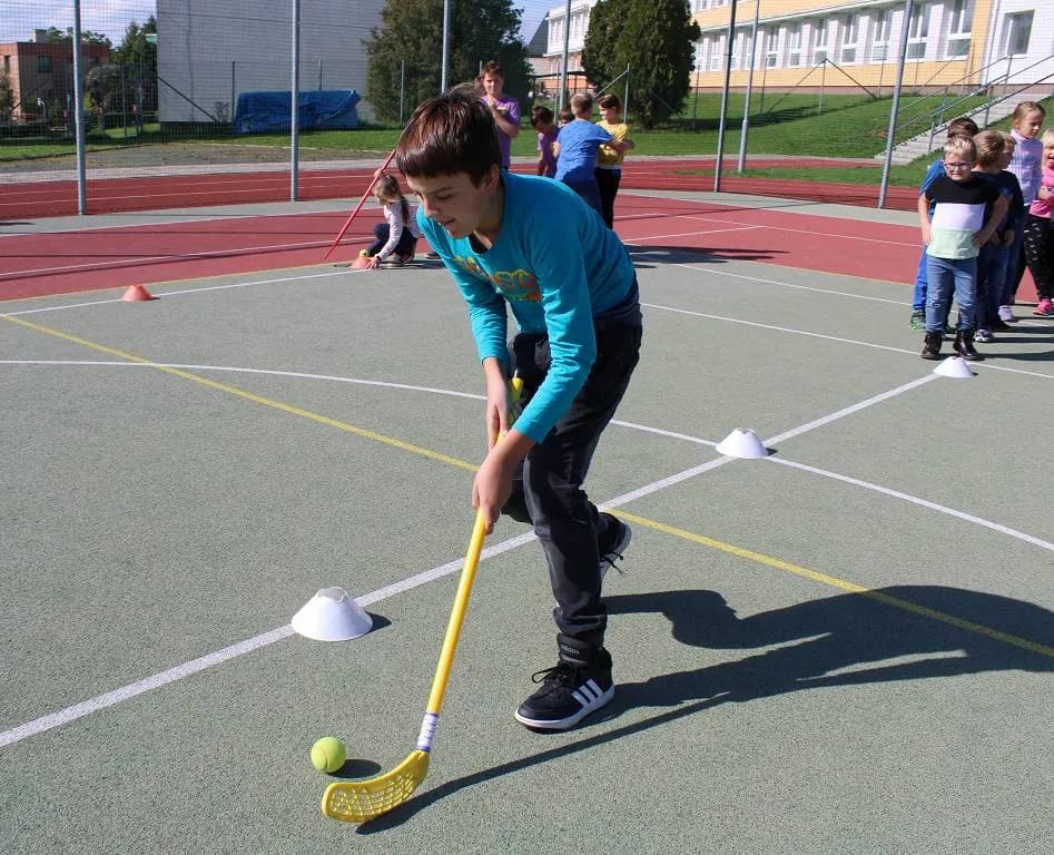 Fotografie z článku: Podzimní sportování u Smajlíků a Veverek