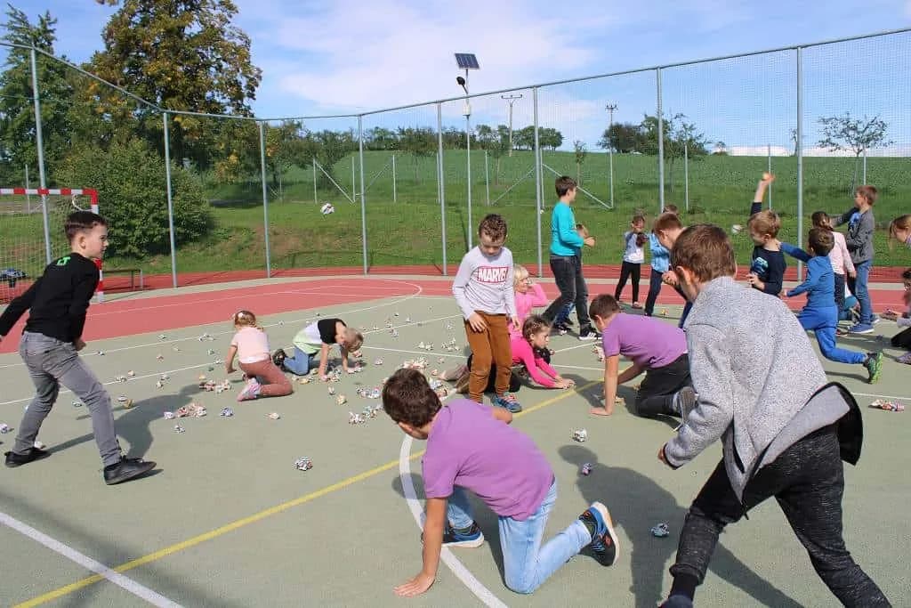 Fotografie z článku: Podzimní sportování u Smajlíků a Veverek