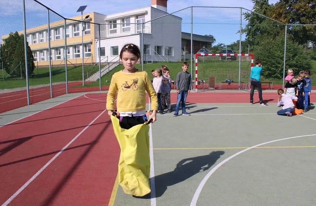 Fotografie z článku: Podzimní sportování u Smajlíků a Veverek
