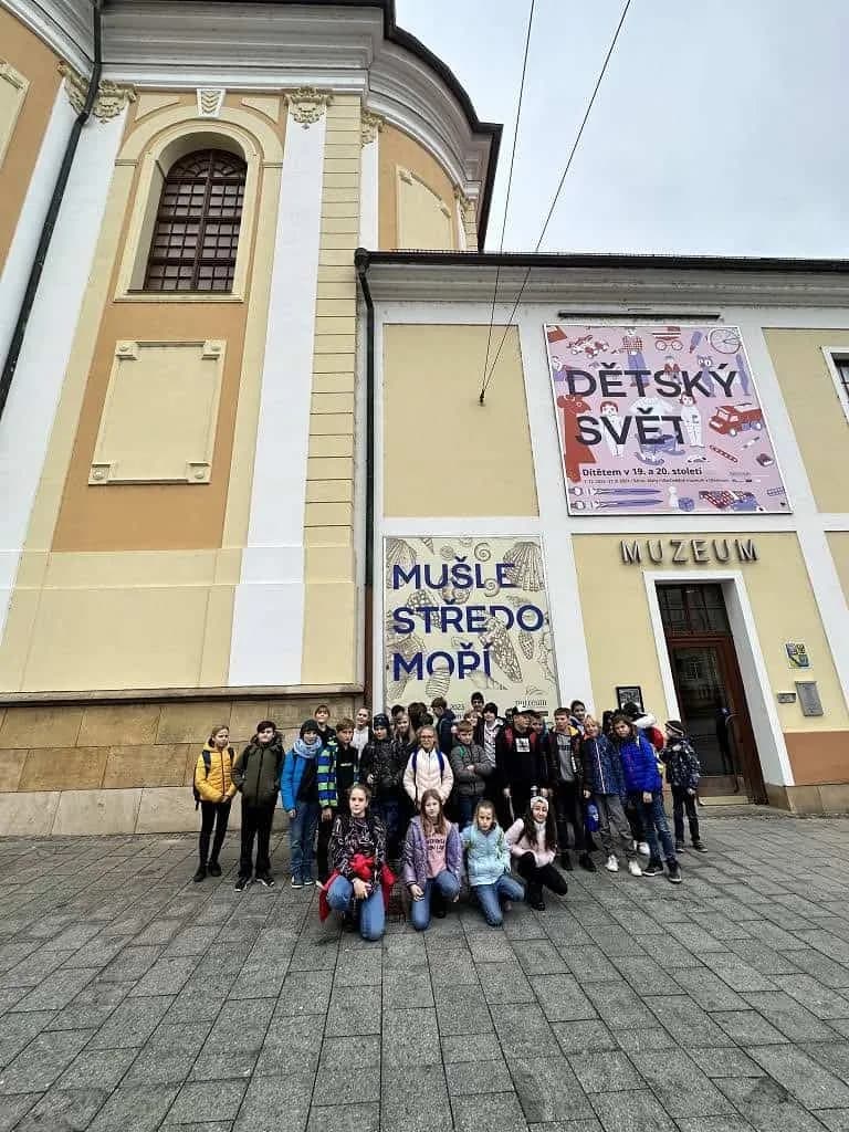 Fotografie z článku: Středověký komiks- páťáci v Olomouci na výstavě
