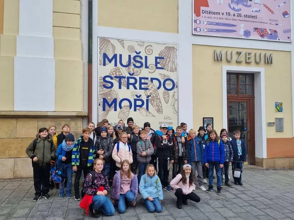 Středověký komiks- páťáci v Olomouci na výstavě